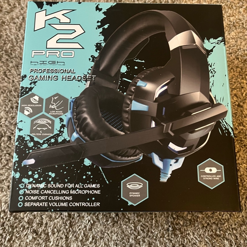 Pro Gaming Headset - camo gray